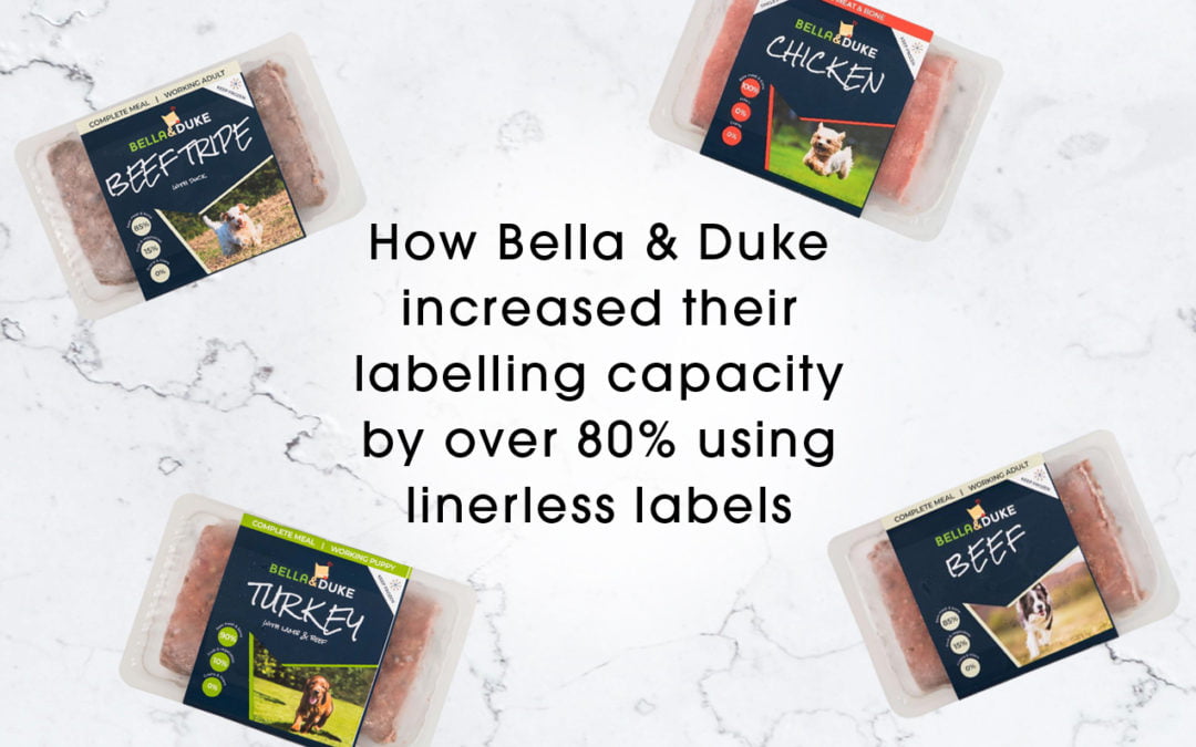 Reflex helps top pet food brand increase labelling capacity by over 80%