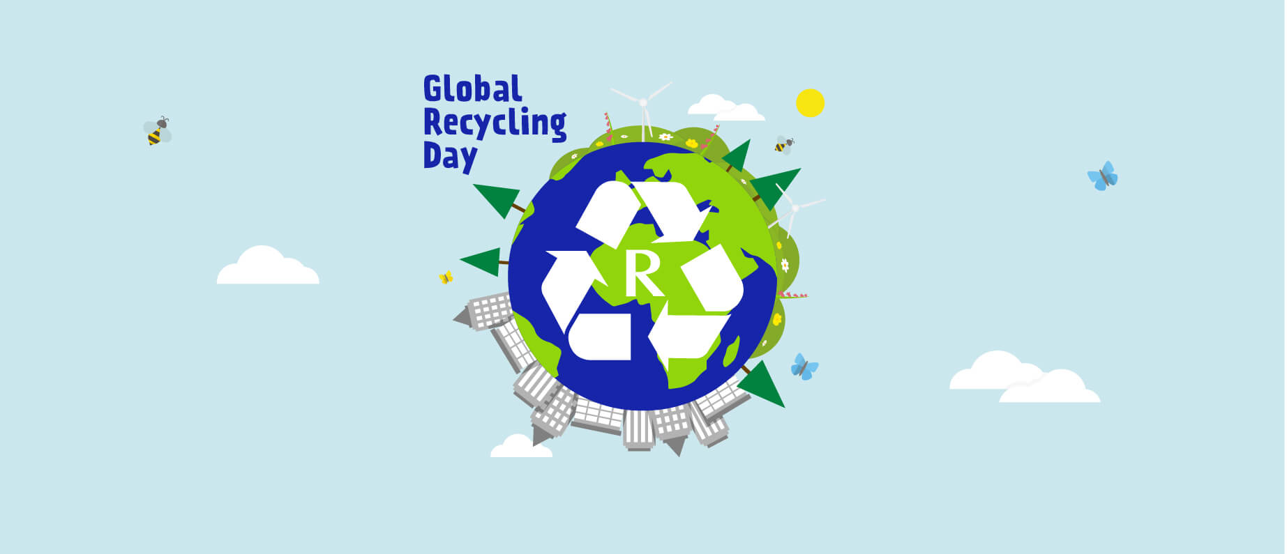 Global Recycling Day 2022 Reflex Etikett